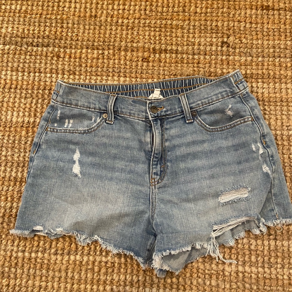 Aerie Distressed Denim Women Shorts